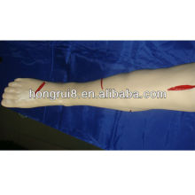 Perna de treinamento de sutura cirúrgica avançada ISO, modelo de sutura